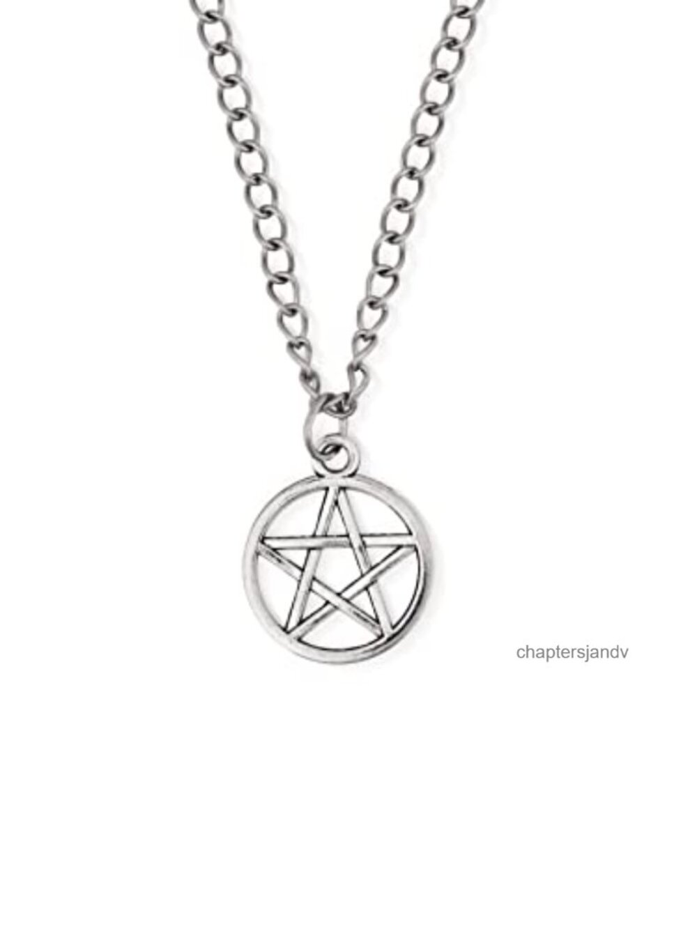 Pentagram Star Necklace Gothic Emo Grunge Punk Jewelry